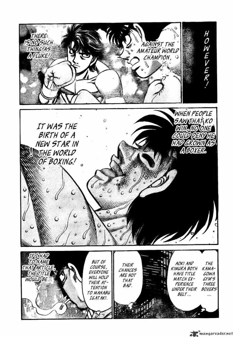 Hajime no Ippo: Fighting Spirit, Chapter 793 image 14